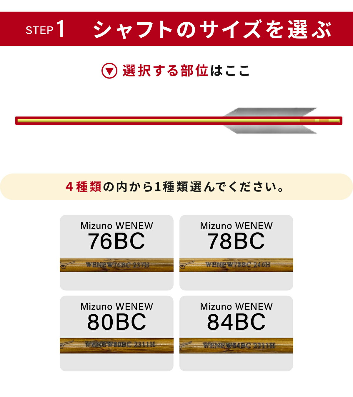 弓道 矢 フルオーダー製作 Mizuno WENEW BC ターキー 染色羽根 6本組 選べる：サイ...