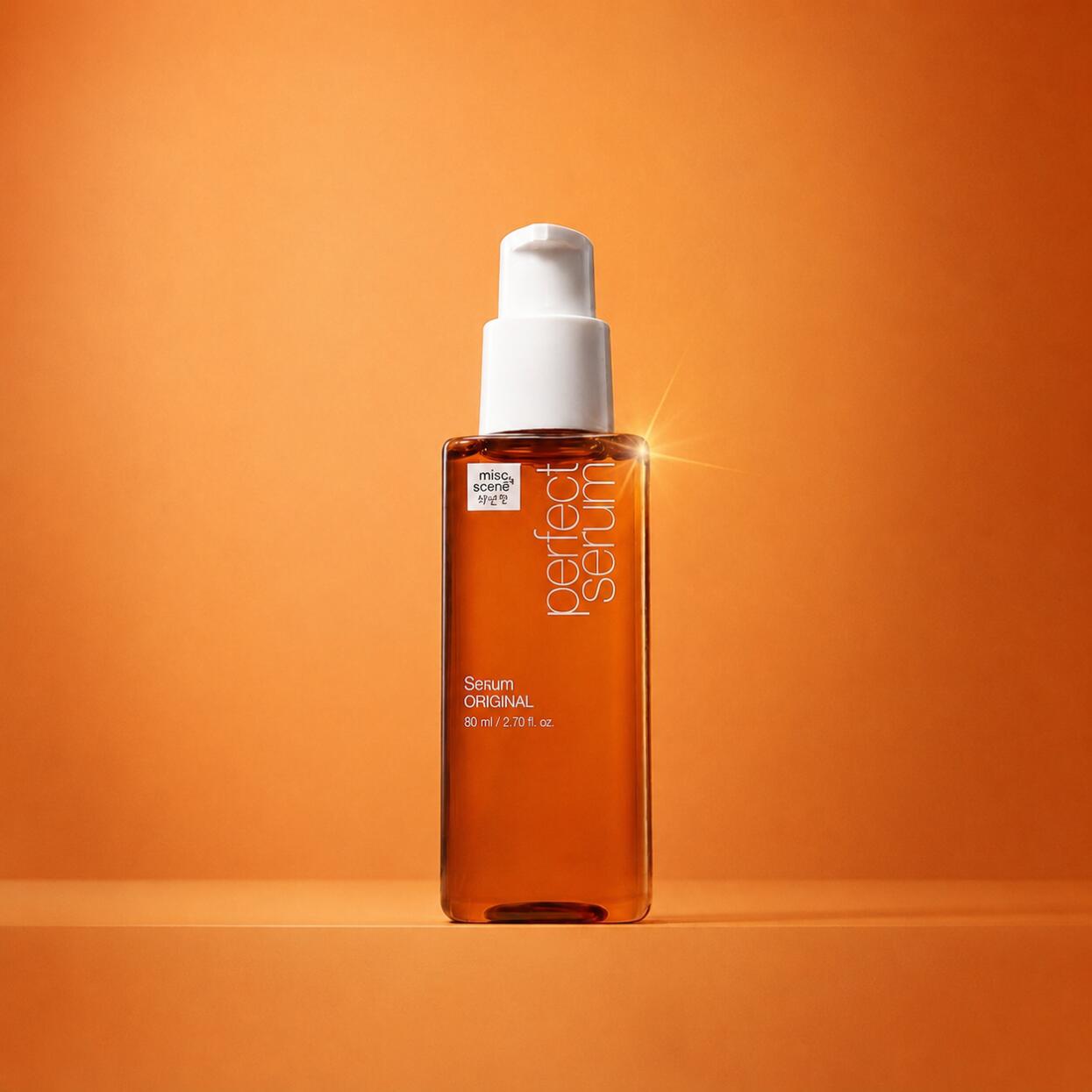 mise en scene Perfect Serum Original 80ml 7種植物由来オイルを黄金比率でブレンドダメージを受けた毛先を集中補修パサつき絡まりを抑えなめらかな指通りに上品で華やかなフローラルの香り