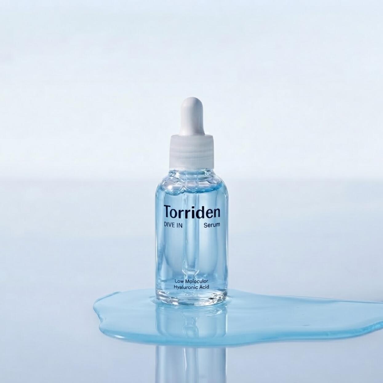 Torriden dive in Low Molecular Hyaluronic Acid Serum 50ml 5重低分子ヒアルロン酸配合 水分密着セラム 肌の角質層まで素早く浸透インナードライを集中ケア ベタつかずみずみずしいうるおいをチャージ弱酸性デイリー美容液