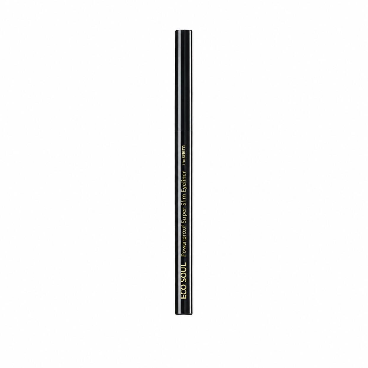 THE SAEM エコソウルパワープルースーパースリムライナーBK01 送料無料 ヤマトネコポス