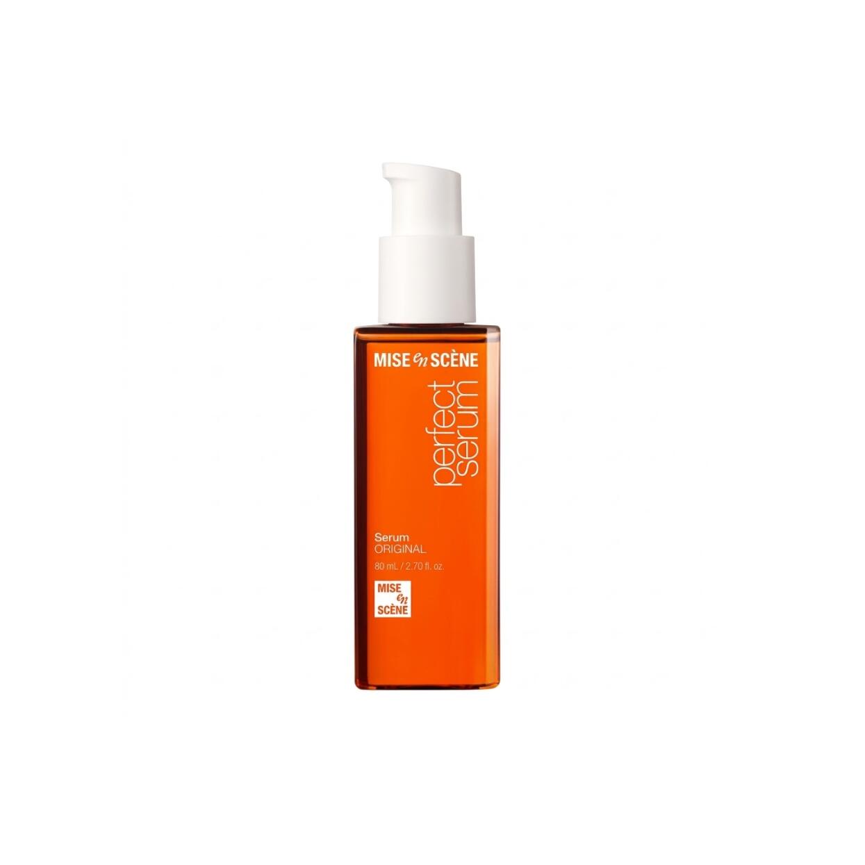 mise en scene Perfect Serum Original 80ml 7種の天然由来オイルを黄金比率で配合傷んだ毛先まで素早く浸透し集中補修パサつきやうねりを抑え指通りのよいサラサラなツヤ髪へ甘く上品なフローラルの香り