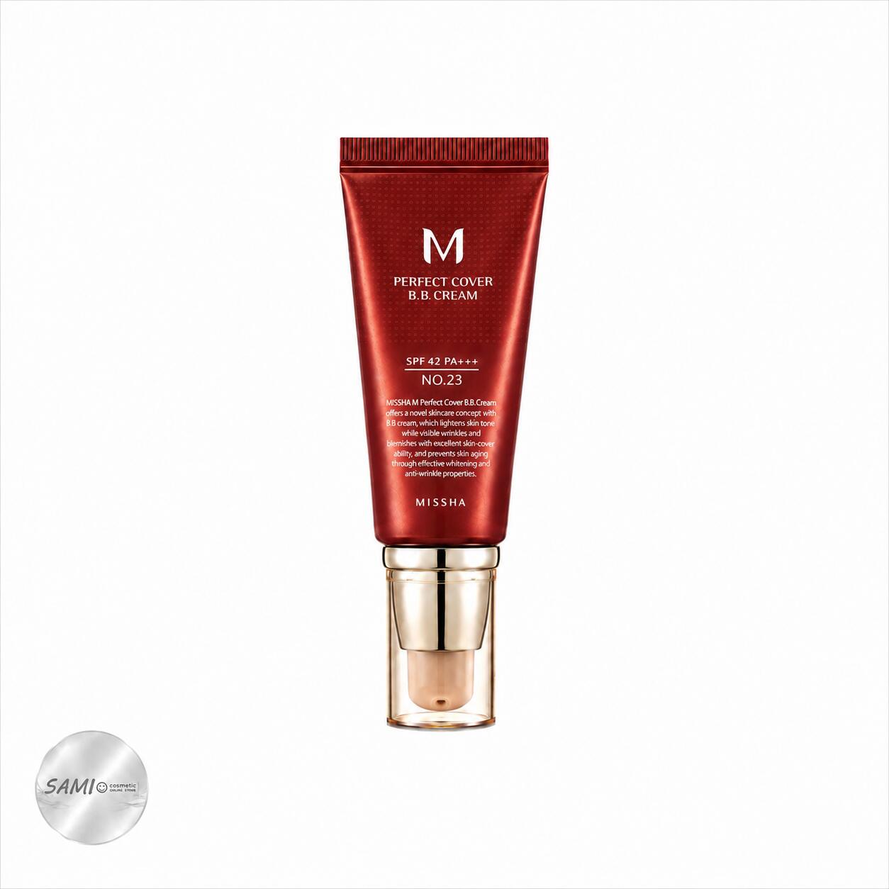MISSHA（ミシャ）MパーフェクトカバーBBクリーム SPF42PA+++ 50ml【ヤマト ネコポス対応】※箱なし発送