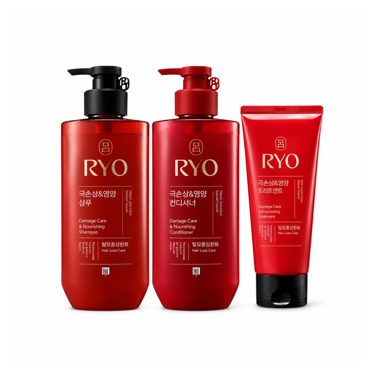 RYO ダメージケアナリッシング シャンプーコンディショナー480ml トリートメン 300...