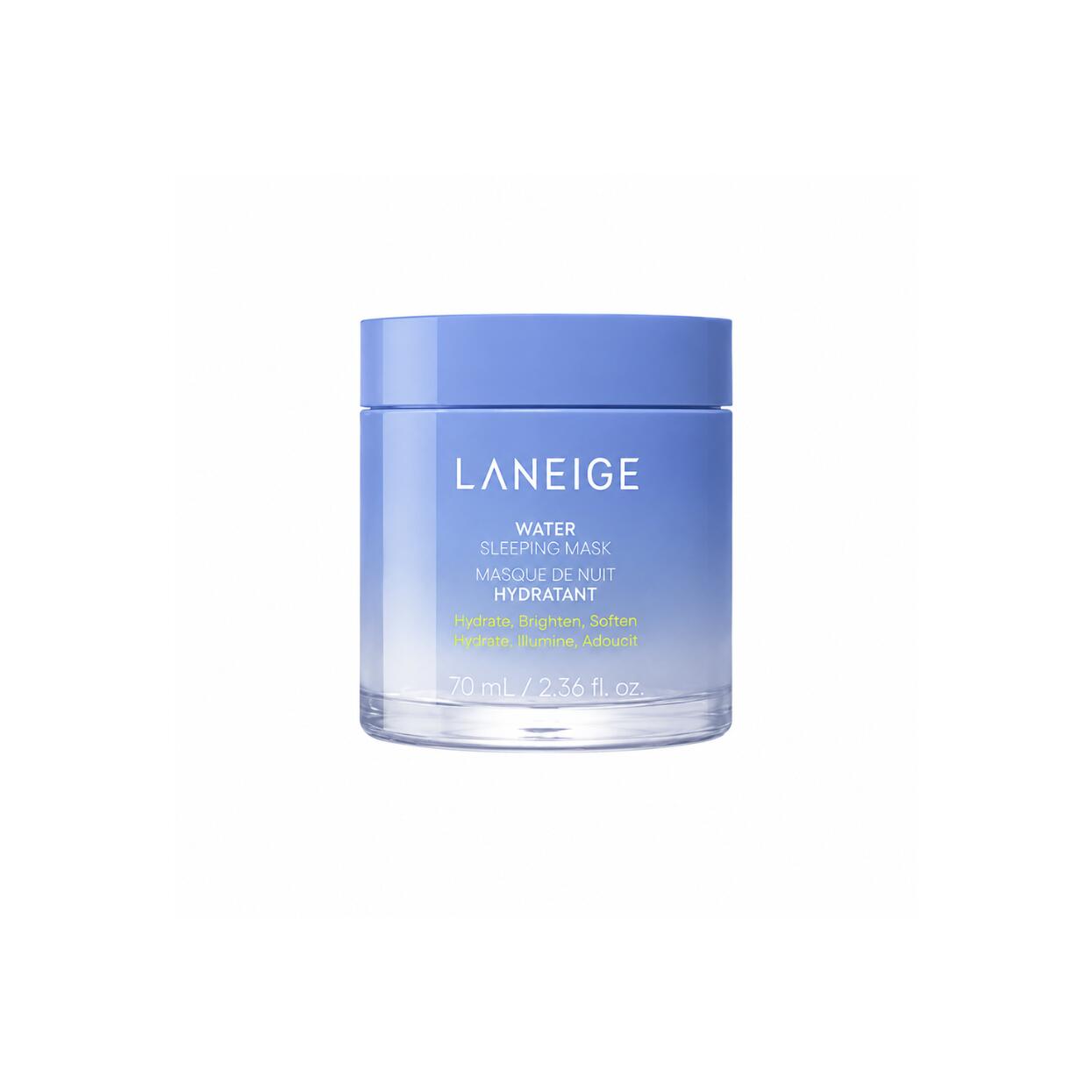 LANEIGE Water Sleeping Mask EX 70ml 塗って寝るだけで睡眠中に肌本来のバリア機能を整えるスリーピングマスク約238億個のプロバイオティクス由来成分Sleeping Micro-Biomeとスクワラン配合 乾燥などの外部刺激に強い肌へ整え水分油分バランスを保ち翌朝までしっとりとしたうるおいをキープ低刺激マイルド処方