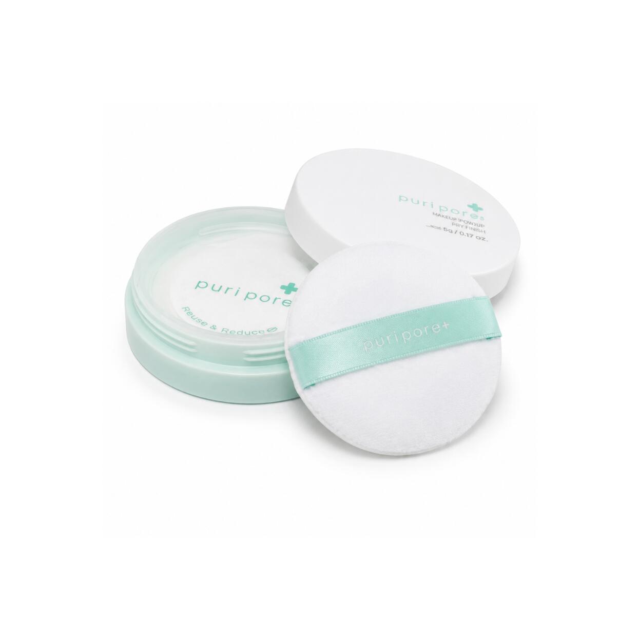 HOLIKA HOLIKA Puri Pore No Sebum Powder 7g 超微粒子パウダーが余分な皮脂や汗をすばやく吸着テカリ毛穴の目立たないサラサラ肌をキープメイクの仕上げやお直し前髪のベタつき防止にも使えるマルチなノーセバムパウダー