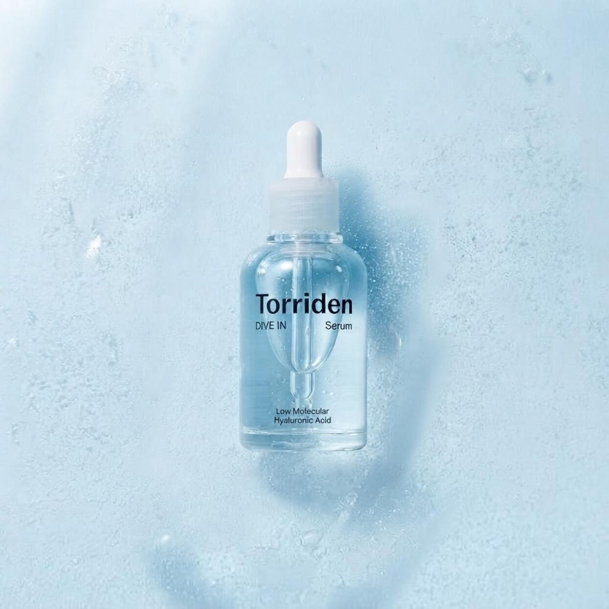 Torriden dive in Low Molecular Hyaluronic Acid Serum 50ml 5重低分子ヒアルロン酸配合 水分密着セラム 肌の角質層まで素早く浸透インナードライを集中ケア ベタつかずみずみずしいうるおいをチャージ弱酸性デイリー美容液