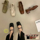パンプス リゲッタ 春 靴 ストラップ レディース 歩きやすいウェッジヒール ヒール パンプス 美脚 スクエア ぺたんこ シューズ コンフォ