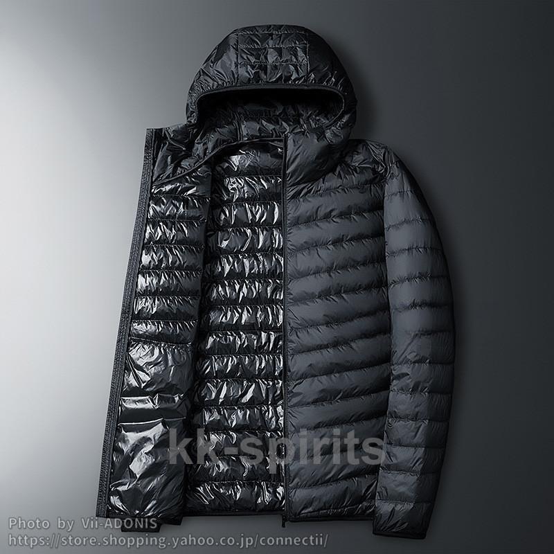 メンズ レディース ダウン スポーツ アウトドア ベスト フード付き ウルトラ ライトダウン 羽毛 軽量 ..