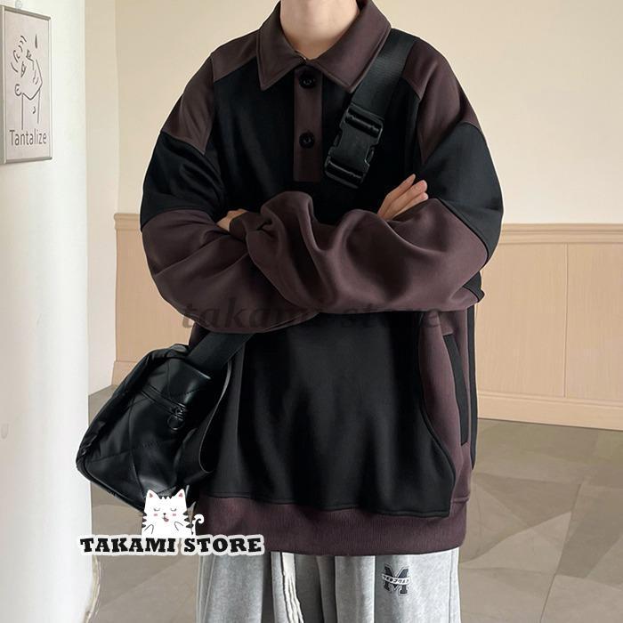 Rakuten - 春 大きいサイズ tシャツ メンズ トレーナー スウェット トップス カジュアル プルオーバー おしゃれ コーデ シンプル