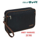 ANDY HAWARD [アンディーハワード] メンズボーチ（集金バッグ）　25785 [30cm]【クラッチバッグ】【メンズ】