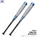 【最大3000円OFFクーポン発行中】MIZUNO ミズノ 少年軟式野球用バット BEYONDMAX EV2N ビヨンドマックスEV2N FRP製 ミドルバラン...