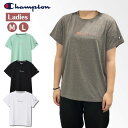 チャンピオン Champion レディース SHORT SLEEVE T-SHIRT ショートスリーブTシャツ Short Sleeve T-Shirt 半袖Tシャツ 吸汗速乾 UVカット 紫外線対策 防臭機能 ポリエステル 女性用 ウィメンズ ウイメンズ CW-ZS301 2403ft 24SS