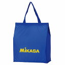 ミカサ MIKASA レジャーバッグ MIKASAロゴラメ入り 青 BA22-BL ブルー バレーボール かばん サブバッグ エコバッグにも【取り寄せ商品】(2406koi)