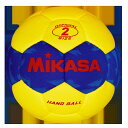 【最大3000円OFFクーポン発行中】ミカサ MIKASA ハンドボール2号 屋外用 黄 青 女子用(一般・大学・高校 イエロー ブルー HB251B-YBL ...
