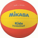 【最大3000円OFFクーポン発行中】ミカサ MIKASA スマイルバスケットボール 5号 315g SB512-YO イエロー/オレンジ 黄色 キッズ ジュニ...