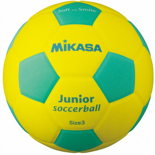 ミカサ MIKASA スマイルサッカー3号 EVA 約150g 黄/緑 SF3J-YLG 【取り寄せ商品】 ミカサ MIKASA スマイルサッカー3号 EVA 約150g 黄/緑 SF3J-YLG 【取り寄せ商品】