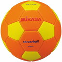 ミカサ MIKASA スマイルサッカーボール3号 縫い 子どもから高齢者まで キッズ ジュニア オレンジ/黄 STPEF3-OY 【取り寄せ商品】(2505oy...
