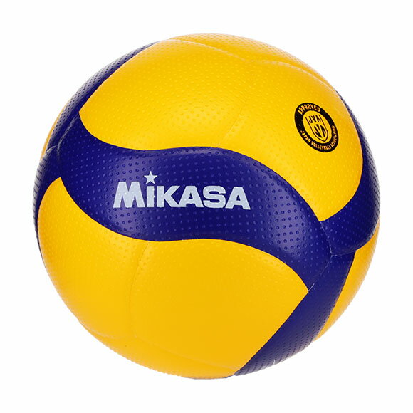 ミカサ MIKASA バレーボール 国際公認球 検定球5号 公式試合球 黄/青 V300W ブルー/イエロー【AK取り寄せ商品】一般・大学・高校生用(2406koi)