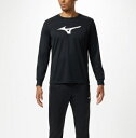 【メール便OK】ミズノ MIZUNO Tシャツ(長袖) ユニセックス ジュニア メンズ 男女兼用 長袖Tシャツ 19ss 32MA914509【TY】09:ブラ...