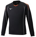 ミズノ MIZUNO ゲームシャツ(長袖)(バレーボール)[ユニセックス]メンズ 19ss V2MA909794【取り寄せ商品】94：ブラック×オレンジ(2110)