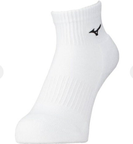 【メール便OK】ミズノ MIZUNO 消臭ソックス(ショート)[ユニセックス]メンズ レディース ジュニア バレーボールソックス 靴下 1足組 V2MX200070【TY】70:ホワイト×ブラック 22ss(2206)