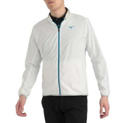 ミズノ MIZUNO 耐久撥水・ストレッチムーブブルゾン[メンズ]ゴルフ ウェア 52ME9A0102【TY】19FW02：リリーホワイト(202102)