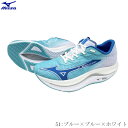 MIZUNO ミズノ ランニングシューズ WAVE REBELLION FLASH 2 ウエーブリベリオンフラッシュ2 マラソン サブ3 サブ3.5 足幅2E相当 メンズ ユニセックス j1gc243551 2407ai【CPO1】(4)