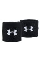 【メール便OK】アンダーアーマー(UNDER ARMOUR) パフォーマンスリストバンド(リストバンド/MEN)メンズUA PERFORMANCE WRISTBANDS《1276991_001》【取り寄せ商品】BLACK_WHITE