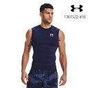 【メール便送料無料】アンダーアーマー UNDER ARMOUR UAヒートギアアーマー コンプレッション スリーブレス シャツ(トレーニング/MEN)メンズ ノ...