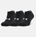 y[OKzA_[A[}[ UNDER ARMOUR UARA m[V[ \bNX i3Zbg)(g[jO/UNISEX)UA COTTON NO SHOW S Y 3P\bNX 3gC 1363241-001 Black / Black / White ubNy񂹏iz(2205)y2303p10z