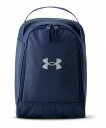 アンダーアーマー UNDER ARMOUR UAシューズバッグ(ベースボール/MEN) 1372916-410 メンズ 野球 ベースボール サッカー ゴルフ シューズバッグ シューズ袋 靴入れ スパイク入れ 上履き入れ キッズ ジュニア 10.9L MidnightNavy / Silver(410)【取り寄せ商品】(2501oy)
