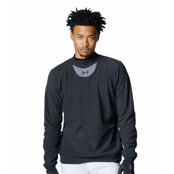 アンダーアーマー UNDER ARMOURUAマイクロフリース クルー（ベースボール/MEN）野球 メンズ クルーネッ..