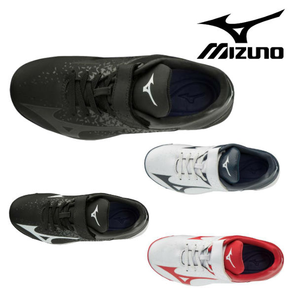 ミズノ MIZUNO 11GP1925 ウエーブセレクトナイン ジュニア 野球/ソフトボール ポイントスパイクシューズ SELECT 9 Jr. ジュニア (19fw) ホワイト ブラック ネイビー レッド 3E相当 少年野球 【取り寄せ商品】