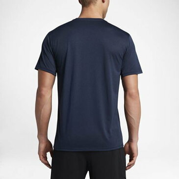 【1枚のみメール便OK】【NIKE】ナイキ Tシャツ DRY-FIT ドライフィット レジェンド Tシャツ S/S メンズ 男性用 半袖Tシャツ スポーツ 吸汗速乾 DRY ネイビー 【2017年モデル】【NC718834】【取り寄せ商品】【201706V】