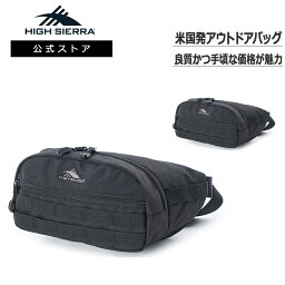 ウエストバッグ 【公式】サムソナイト/Samsonite/ハイシェラ/High Sierra/バッグ/ウエストバッグ/メンズ/軽量[ハイシェラ/アウトドア キャンパス/ローナン ウエストバッグ] 【RCP】