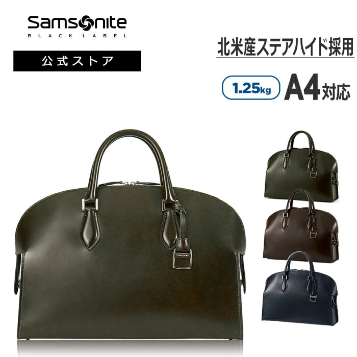 【公式】サムソナイトブラックレーベル/SamsoniteBlackLabel/ビジネスバッグ/牛革/北米産ステアハイド [ サヴィル・ブリーフケース(L) ] 【RCP】