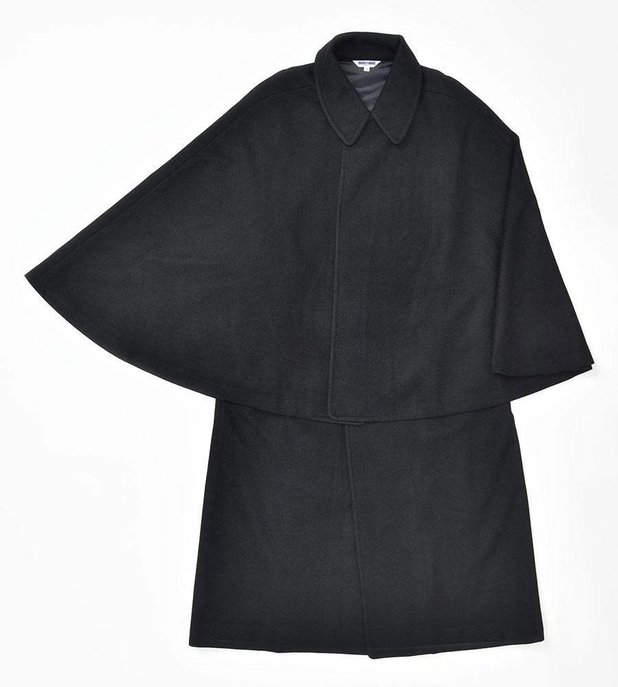 【送料無料】ウールとんびコート(黒・グレー・茶)の紹介画像2