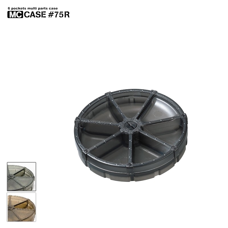 【 DAIICHISEIKO】 第一精工 MCケース 6ポケットマルチケース スナップ リング フィッシング 釣り キャ..