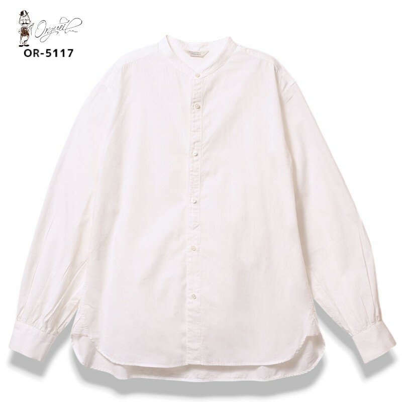 【ORGUEIL】 オルゲイユ OR-5117 Rebuild White Shirt リビルド ホワイトシャツ 長袖 シャツ コットン クラシック ヴィンテージ ダルチザン(4)