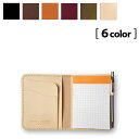 【サムライクラフト】 Rhodia ロディア メモカバー フラップレス サドルレザー ロディアブロック ステーショナリー ハンドメイド ヌメ革 経年変化 ベジタ...