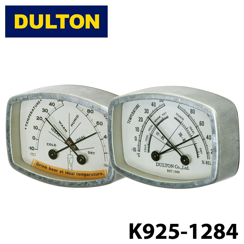 DULTON ȥ K925-1284 ϥ᡼ ӡ 쥯󥰥 THERMO-HYGROMETER BEER RECTANGLE ٷ  ȥ  å Ĵ  ȥɥ