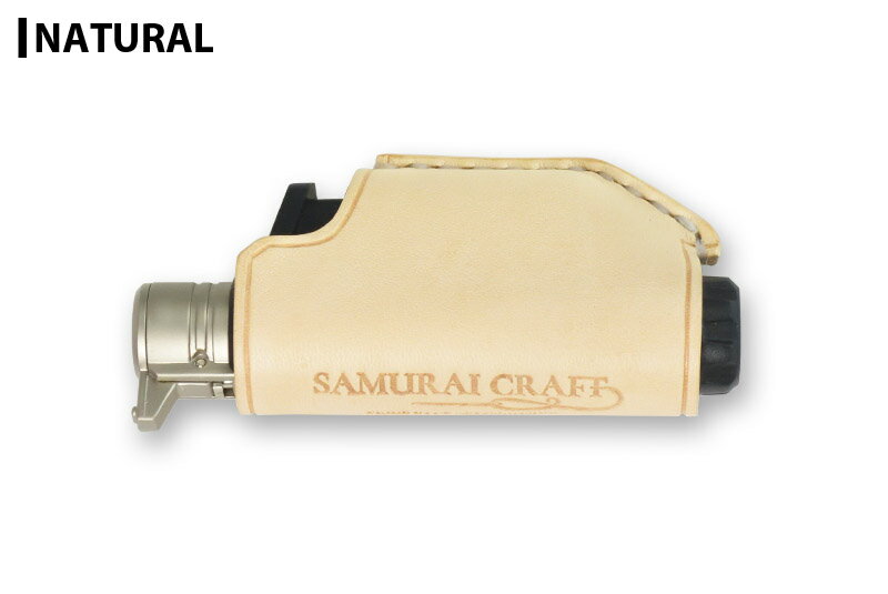 【サムライクラフト】 マイクロトーチホルダー ソト コンパクト ST-485 専用カバー サドルベーシック SOTO 新富士バーナー オイルレザー サドルレザー キャンプ ハンドメイド ヌメ革 経年変化 ベジタブルタンニンなめし 本革通販格安セール情報 楽天 通販