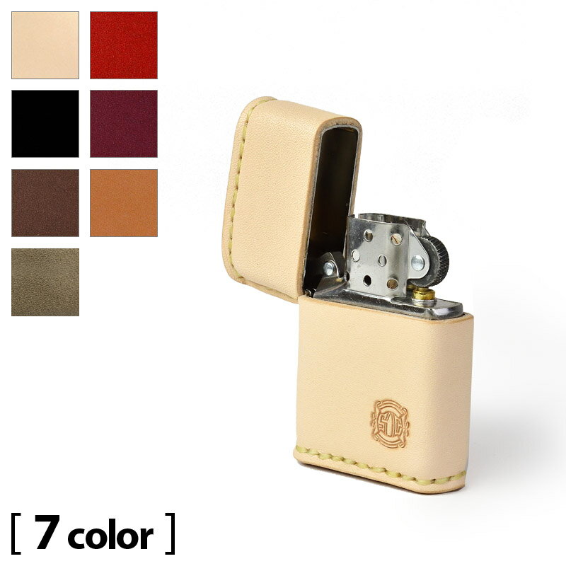 【サムライクラフト】 レザーオイルライター ZIPPO ジッポ #200 サドルベーシック サドルレザー オイルレザー ナチュラル ブラウン ブラック 喫煙具 ハンドメイド ヌメ革 経年変化 ベジタブル…