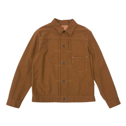 Cotton Duck Jkt F2445: 53 Brown Cotton Duck Jkt F2445: 53 Brown