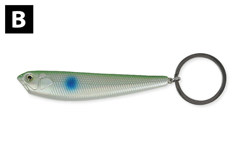 Fish Kering Type1 フィッシュキーリング タイプ1 ペンシルベイト ルアー キーホルダー 釣り 魚 アウトドア 0601 楽天カード分割