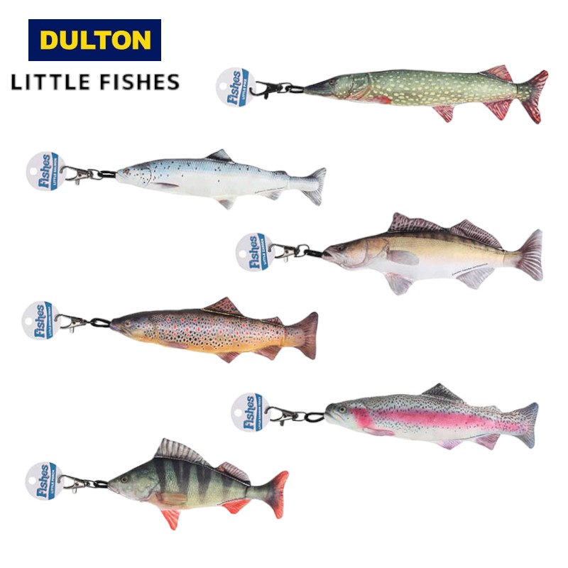 ダルトン 【DULTON】 ダルトン Y-063 リトルフィッシーズ LITTLE FISHES キーホルダー 魚 中綿 Fishes キャンプ アウトドア