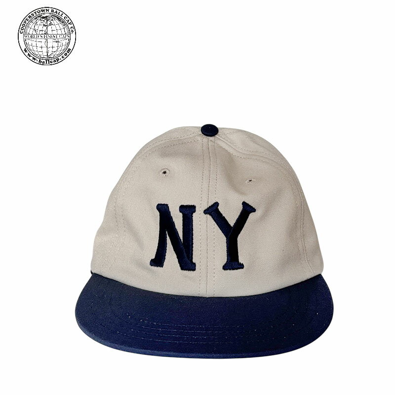 Rakuten - 【 クーパーズタウンボールキャップ 】NYBYC36 ニューヨーク ブラック ヤンキース 1936年 コットンツイル ベースボールキャップ