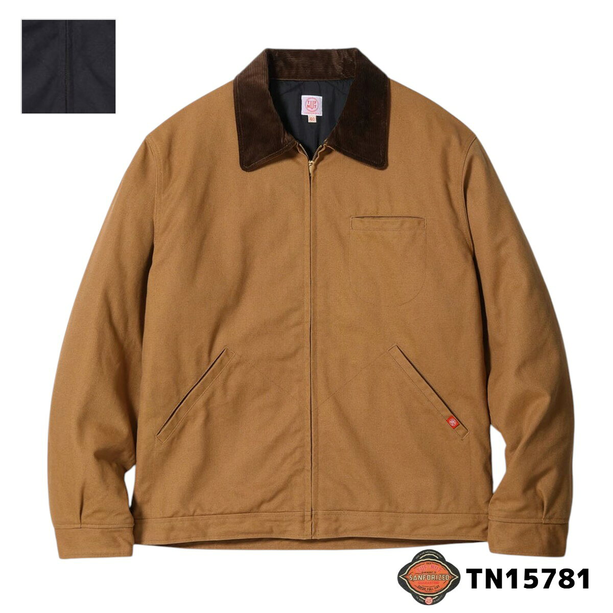 【TUF-NUT】 タフナッツ Lot No. TN15781 TUF-NUT COTTON DUCK WORK JACKET コットン ダック ジャケット ダック生地 ワークパーカ 東洋エンタープライズ キャメル 2026AW