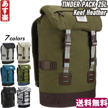 【返品保証】リュックサック バートン Burton TINDER PACK 25L 19SS 正規品 バックパック Keef Heather ロードバイク ミニベロ MTB ピスト 送料無料 【あす楽】