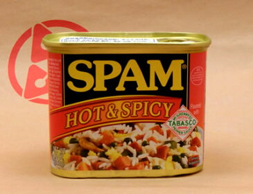 【ホーメル　ホット＆スパイシースパム（HOT&SPICY SPAM）】